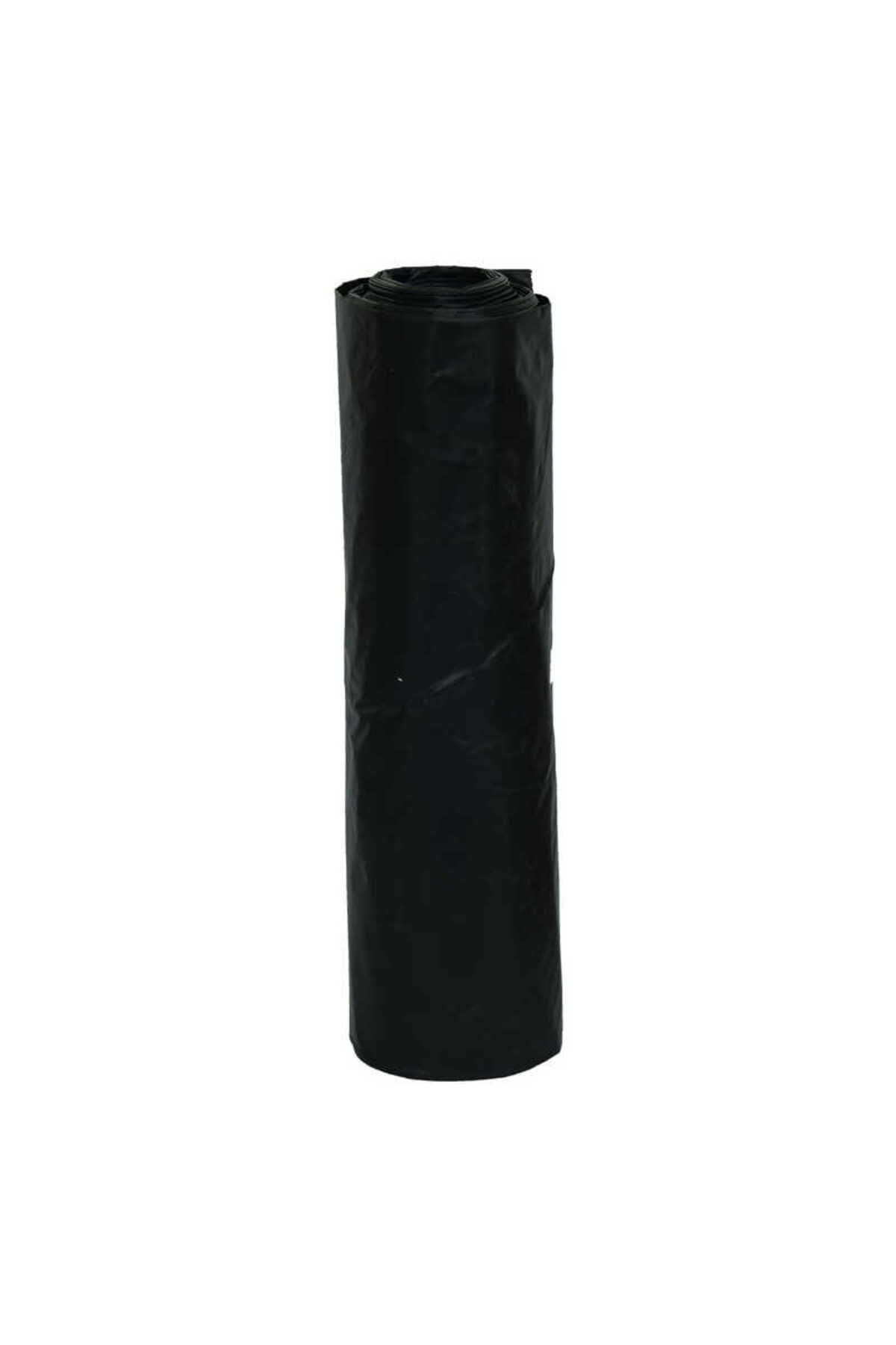 Çöp Torbası Ağır Sanayi Jumbo Boy 80x110Cm 800Gr 100Mikron Siyah Rulo 10 Adet