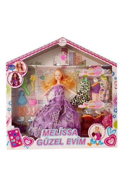 Bebek Yedek Elbiseli Ve Aksesuarlı