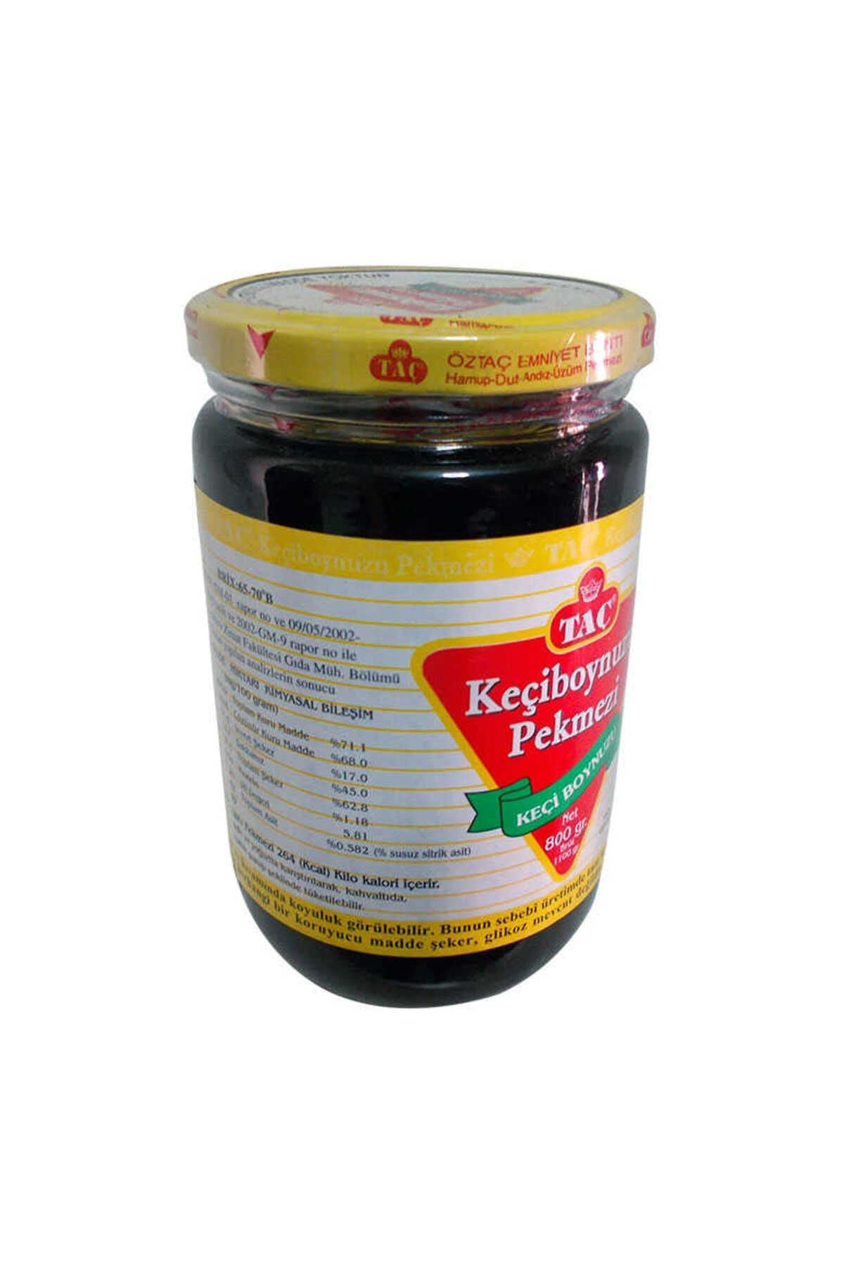 Keçiboynuzu Pekmezi Harnup Pekmezi Cam Kavanoz 800 gr
