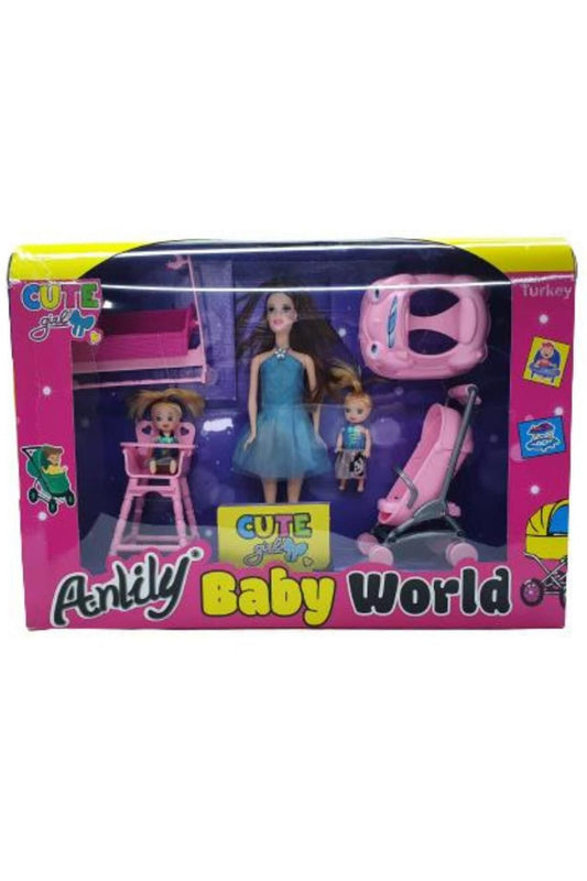 Anlily Bebek Bakıcısı Seti - 02431 (Lisinya)
