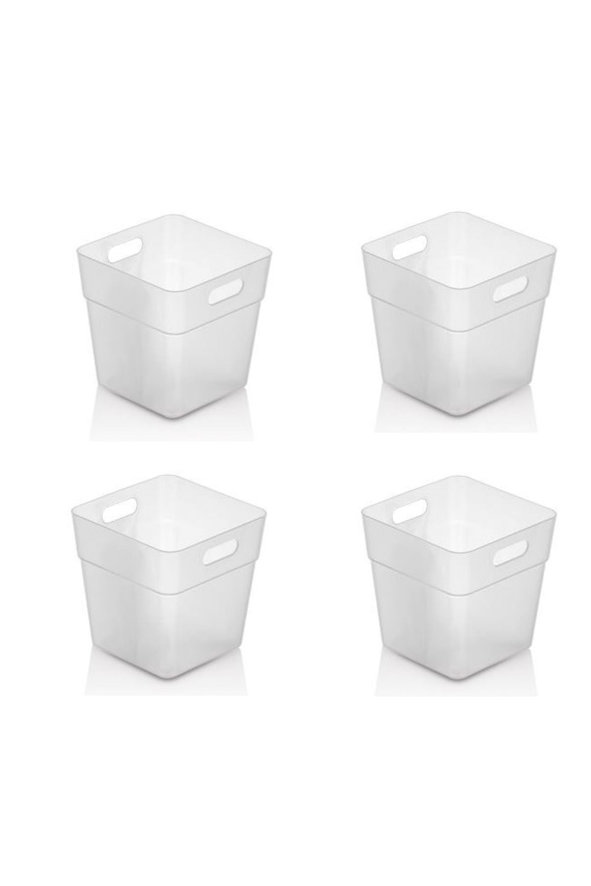 12 li Buzdolabı İçi Mini Düzenleyici Kutu Organizer - Buzdolabı Kapak Düzenleyici
