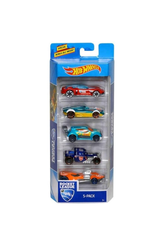 -TOPLU - HOTWHEELS 5LI ARABA SETI