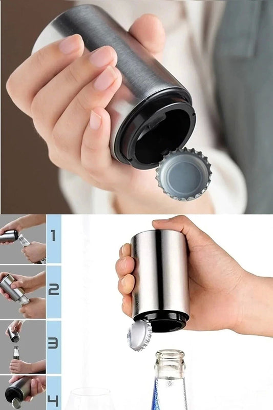 Otomatik Açacak - Otomatik Basmalıı Şişe Kapak Açacağı (BZ)