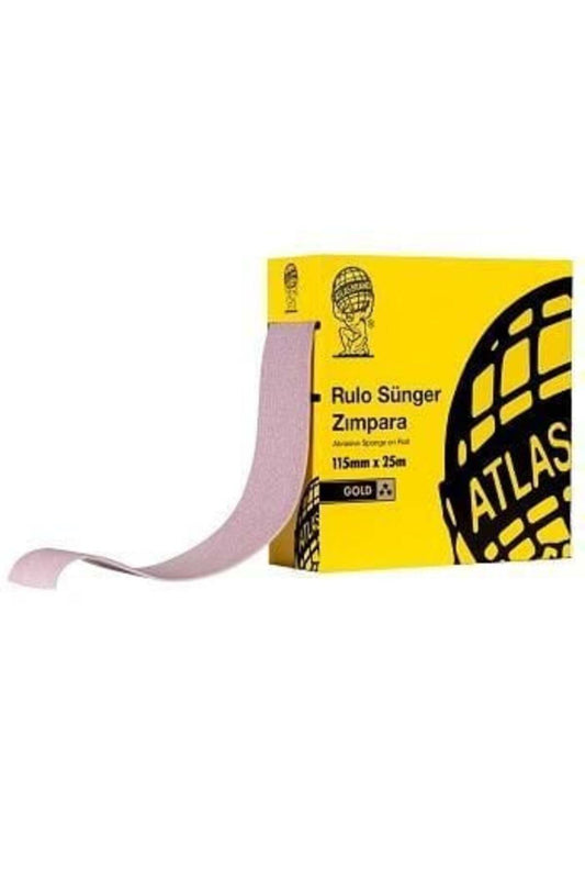 Atlas Gold 80 Kum Sünger Zımpara 115 mm 1 Metre