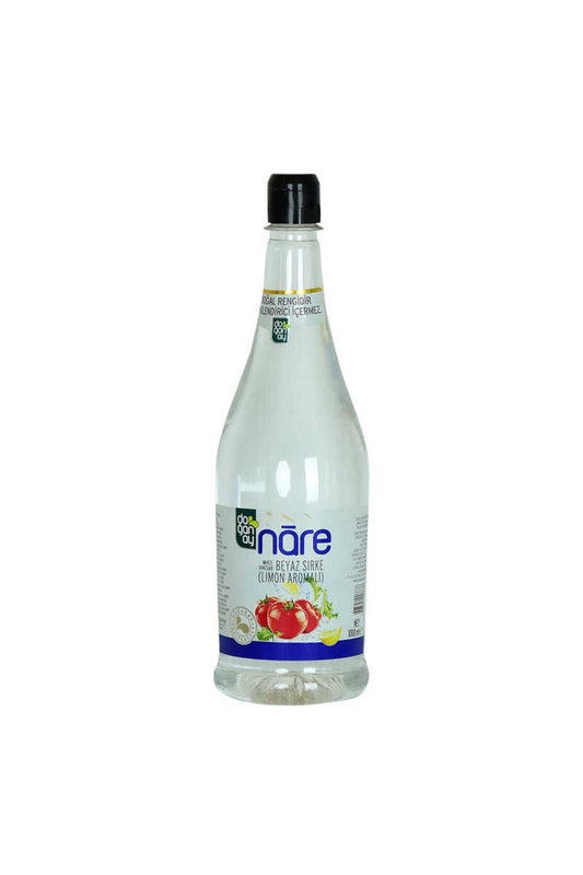 Nare Beyaz Sirke Limon Aromalı 1000 ML - Doğal Rengidir Renklendirici İçermez